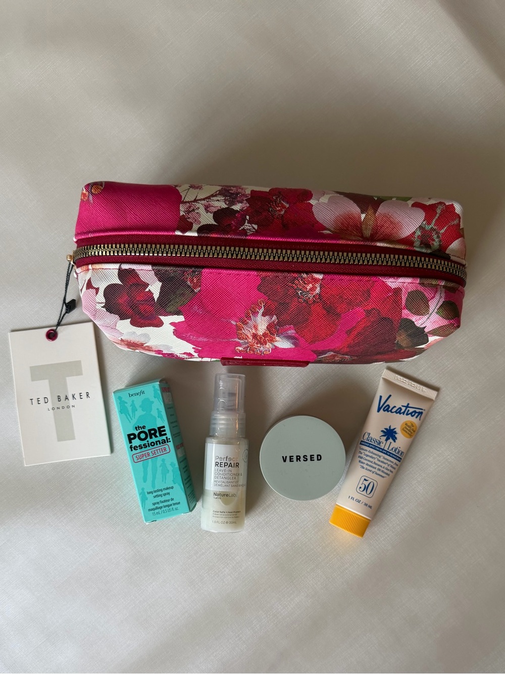 🔥Beauty Bundle - TED BAKER LONDON Cosmetic Pouch + 4 Beauty Products. Brand New. - Picture 14 of 14